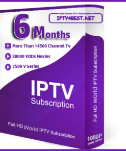 Best IPTv Subscription 6 Months - IPTV4BEST.NET