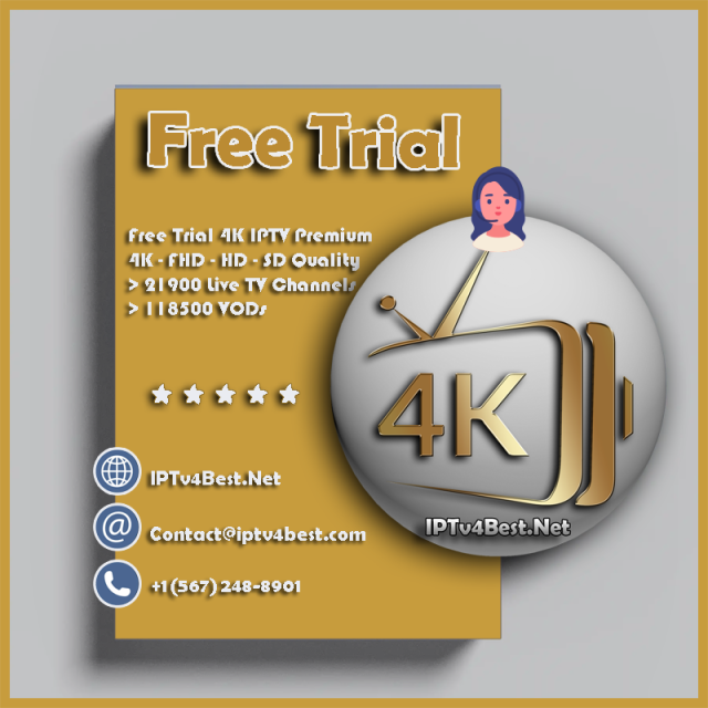 Strong 4K IPTv Free Trial 24h - IPTv Service