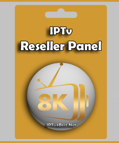 8K Quality IPTV Pack Reseller Panel